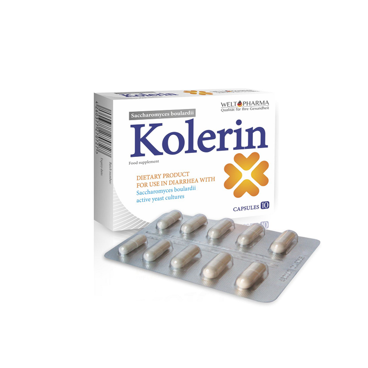 Kolerin - კოლერინი 250მგ 10 კაფსულა GMP