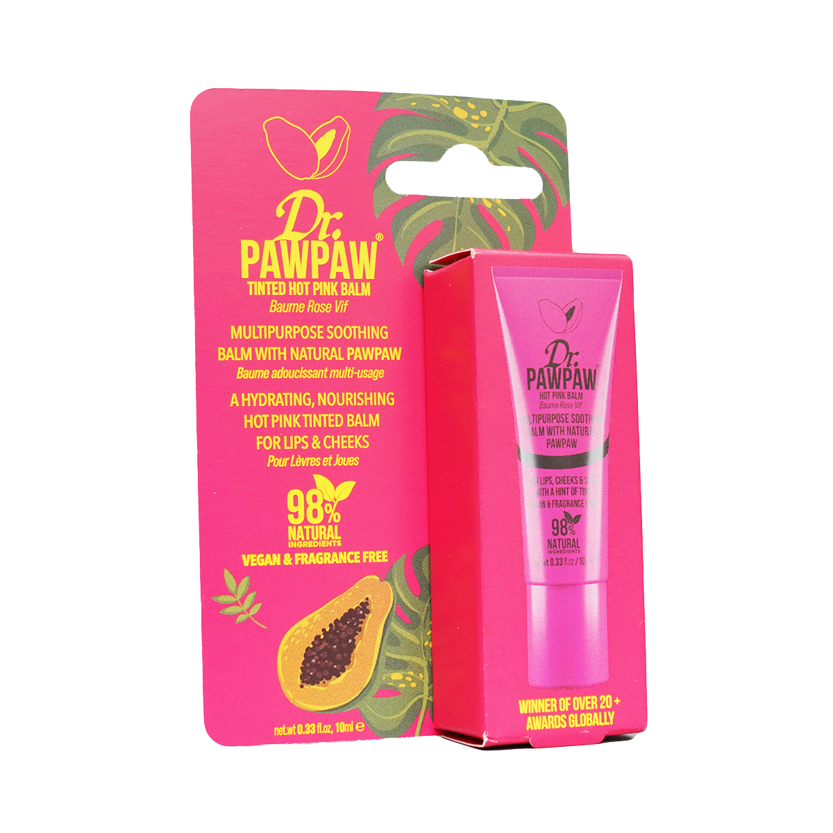 ტუჩის ბალმი Hotpink 10 მლ 0641 დოქტორ პაუ პაუ - Dr. Pawpaw