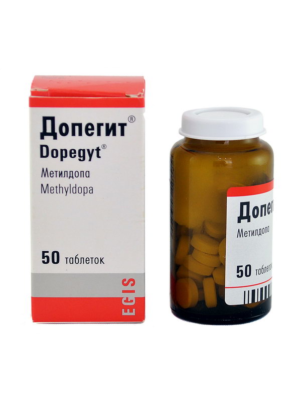 დოპეგიტი 250მგ. 50 ტაბლეტი