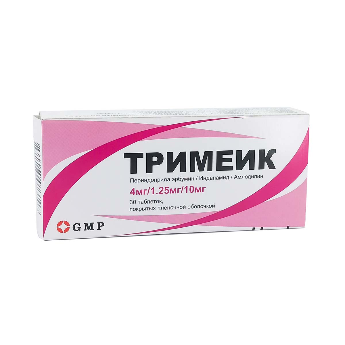 Trimeik - ტრიმეიკი 4/1.25/10მგ 30 ტაბლეტი