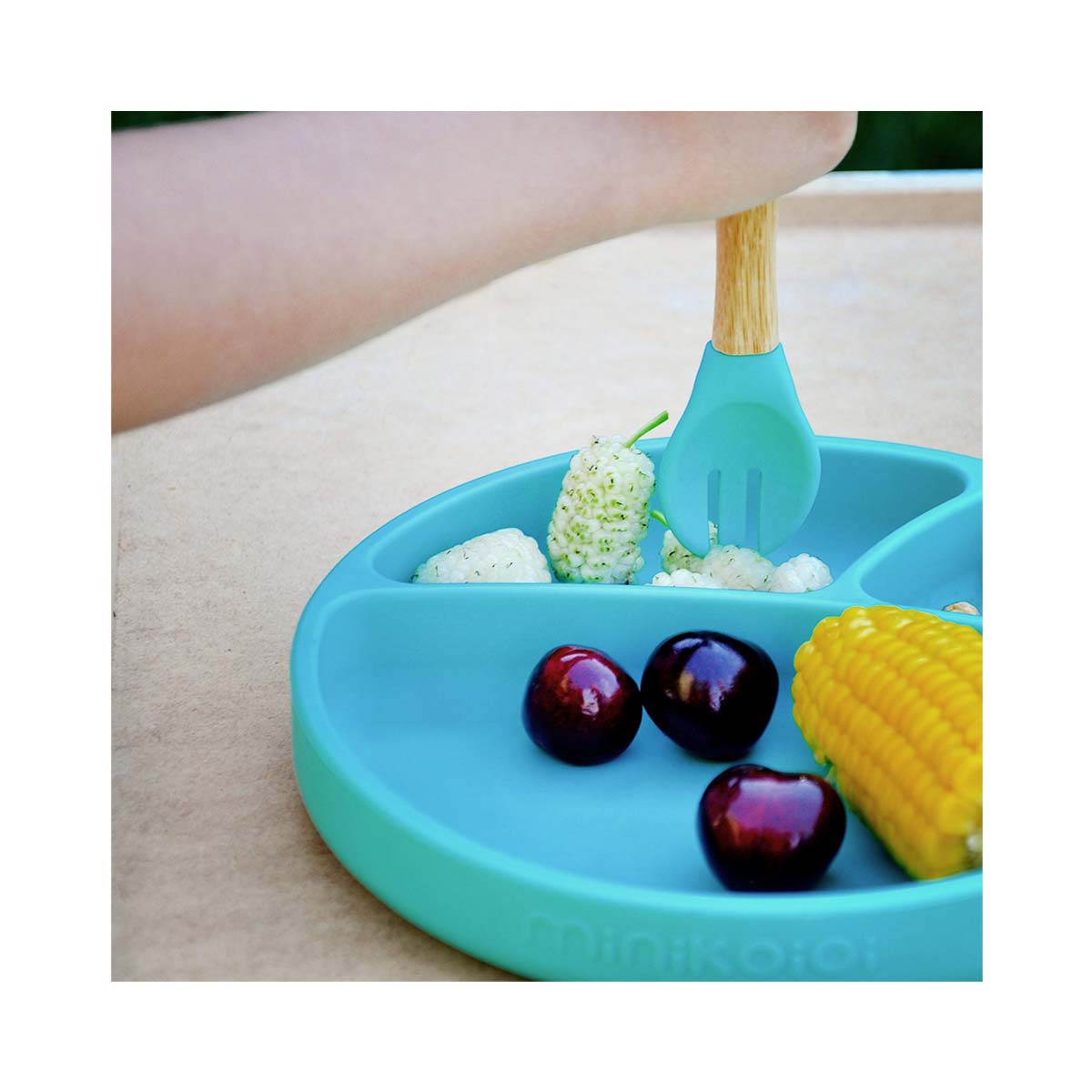 Minikoioi - მინიკოიოი თეფში დანაყოფებიანი Mellow Yellow 2021 2