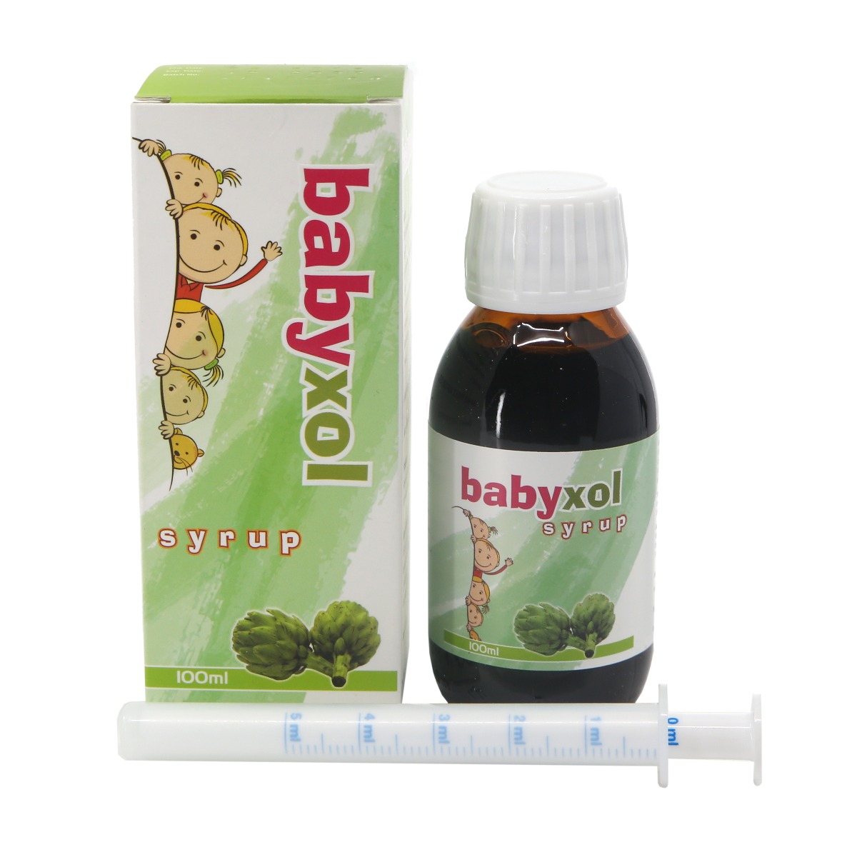 ბეიბიხოლი სიროფი 100მლ 2