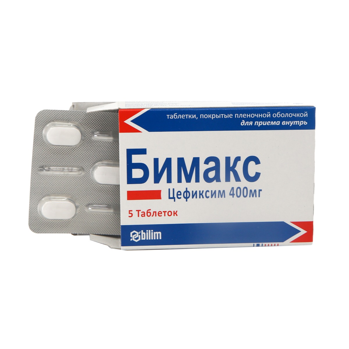 Bimaks - ბიმაქსი 400მგ 5 ტაბლეტი 2