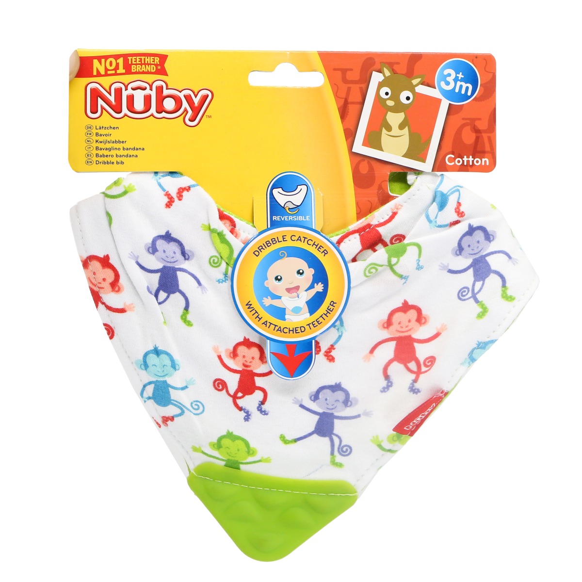 Nuby - ნუბი წინსაფარი მასაჟორით 4290 2