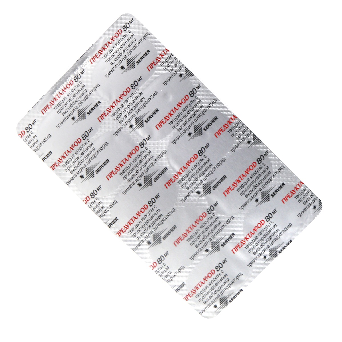 PREDUCTAL OD - პრედუქტალი OD 80მგ 30 კაფსულა 4