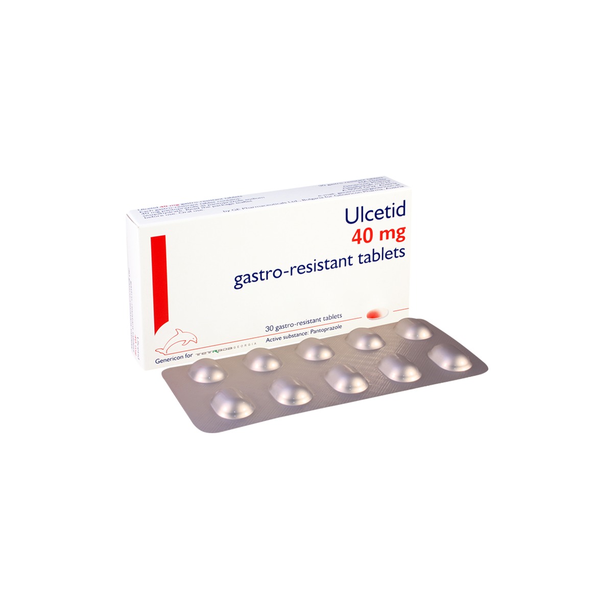 Ulcetid - ულცეტიდი 40მგ 30 ტაბლეტი