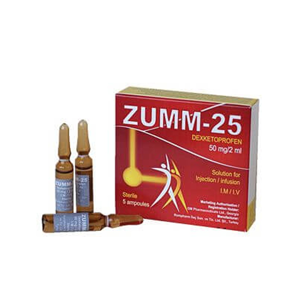 Zumm-25 - ზუმ-25 50.0მგ/2.0მლ 5 ამპულა GMP