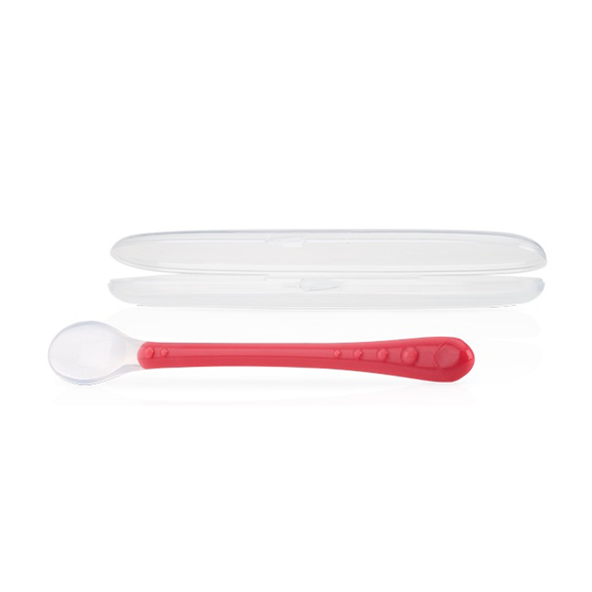 Nuby - ნუბი კოვზი სილიკონის ჩასადებით 5556 2