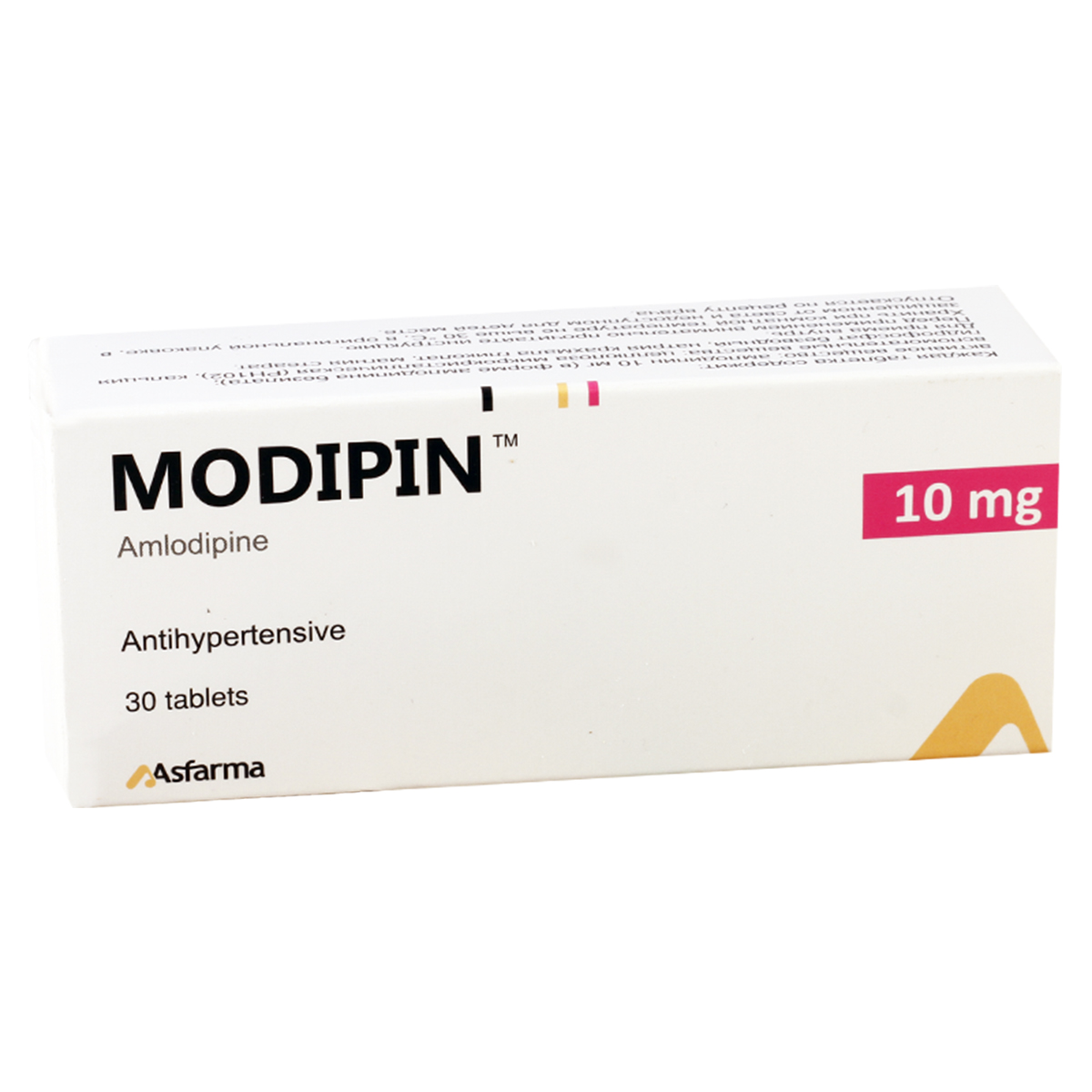 Modipin - მოდიპინი 10მგ 30 ტაბლეტი