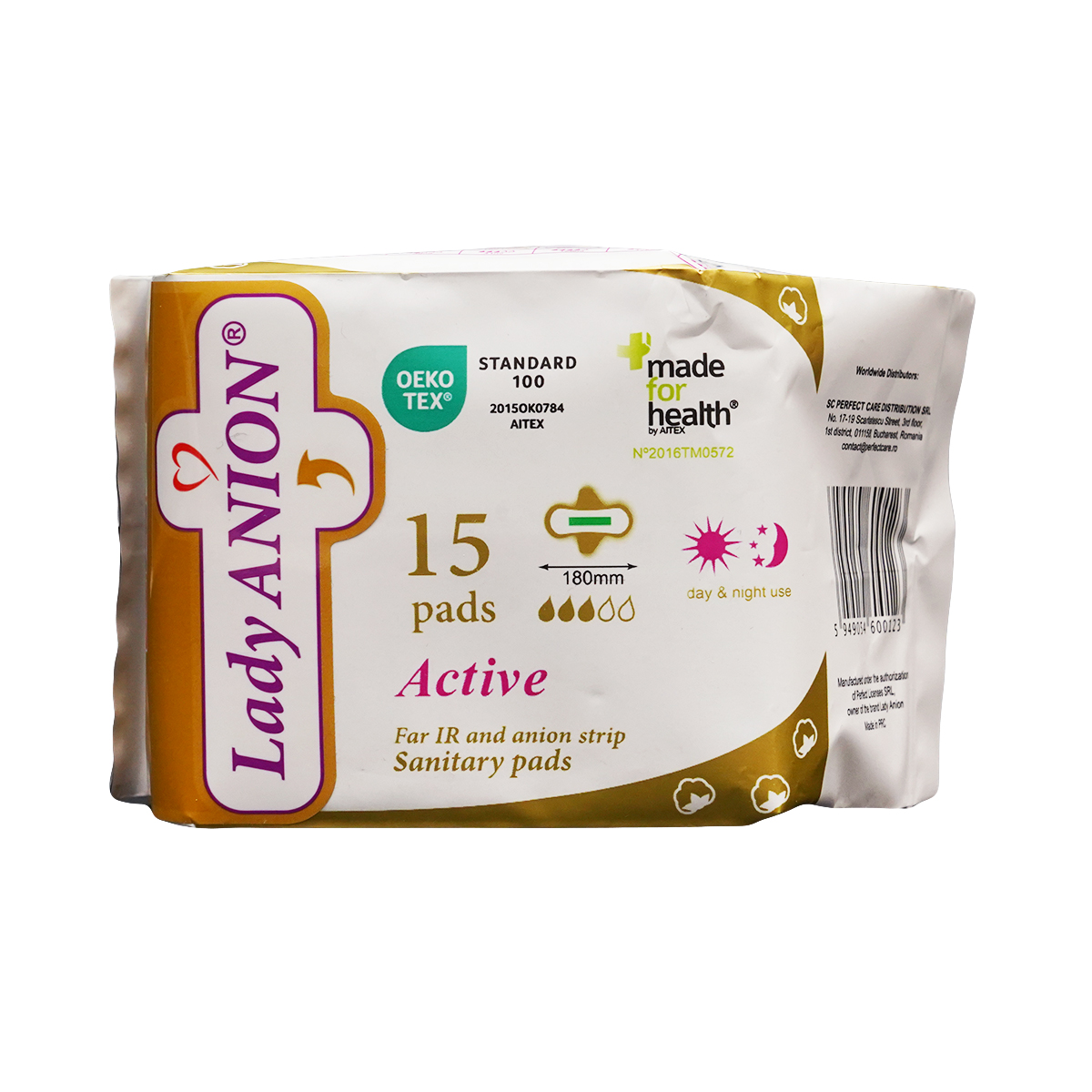 Lady Anion - ლედიანიონი  დღის და ღამის 15 ცალი  0123