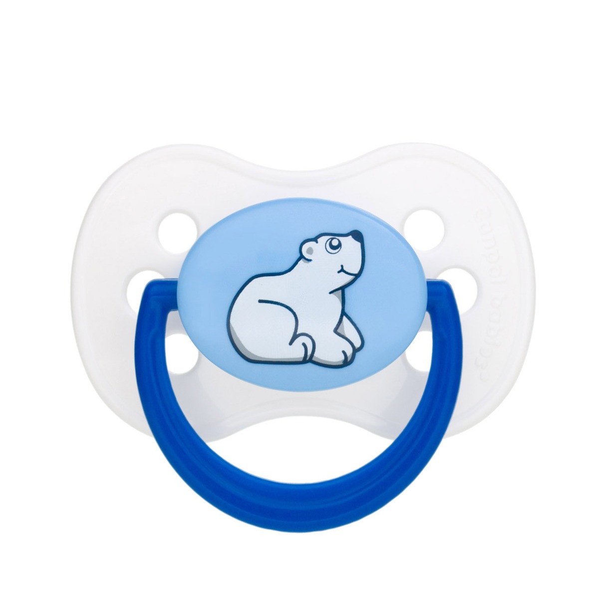 Canpol - კანპოლი მატყუარა სილიკონის მრგვალთავიანი 6-18თვემდე 22/596