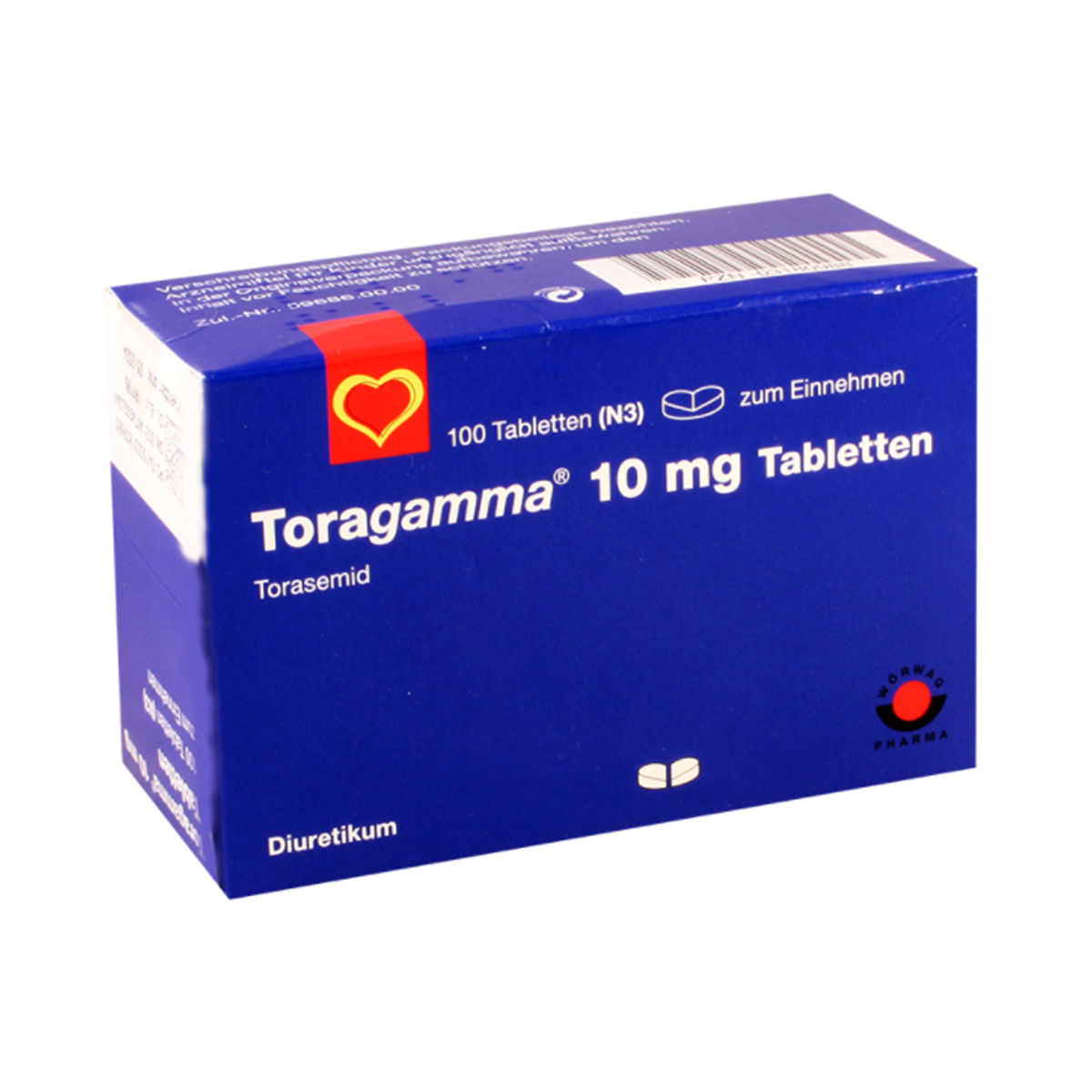 Toragamma - ტორაგამმა 10მგ 100 ტაბლეტი