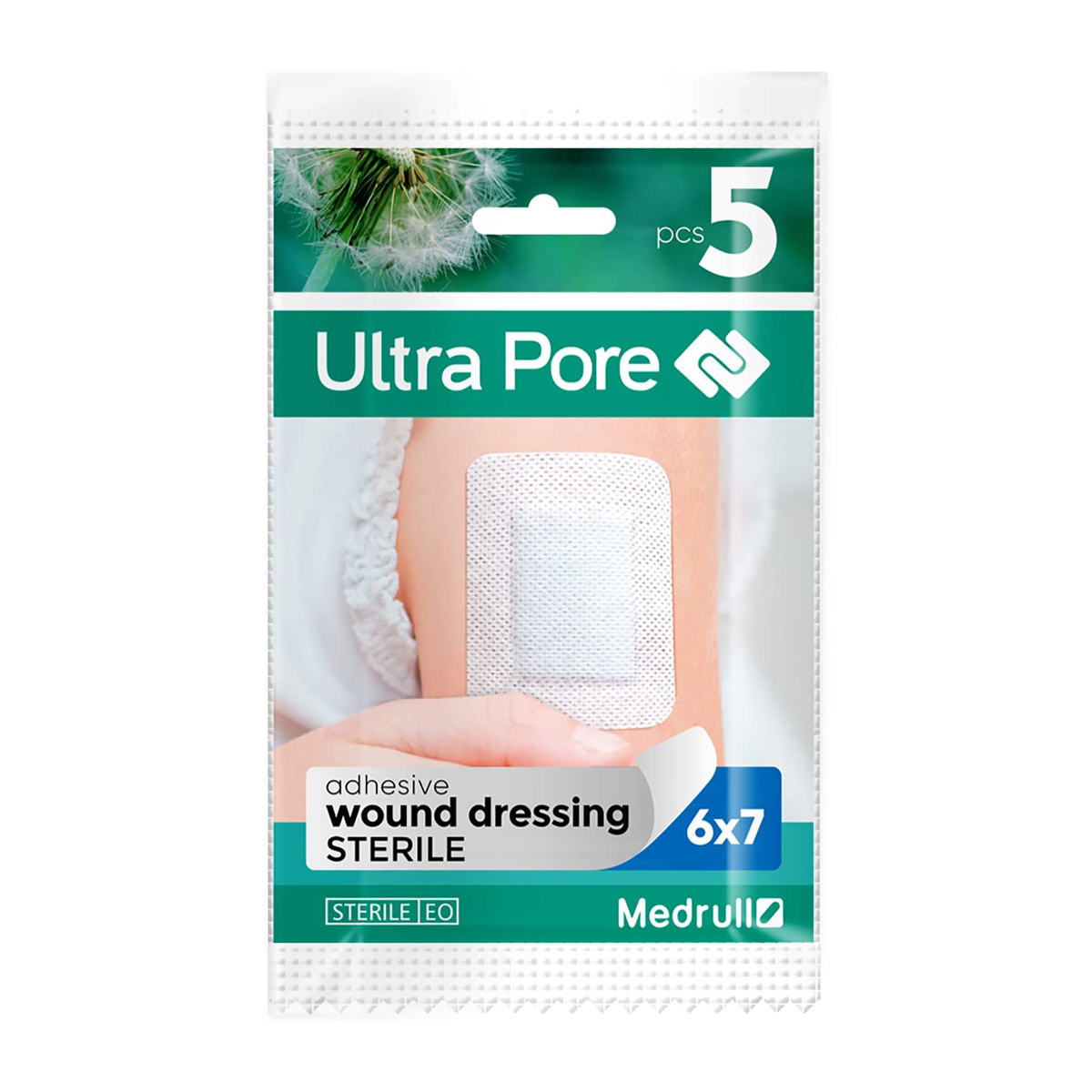 Medrull - მედრული ლეიკო Ultra PORE 6X7 5 ცალი