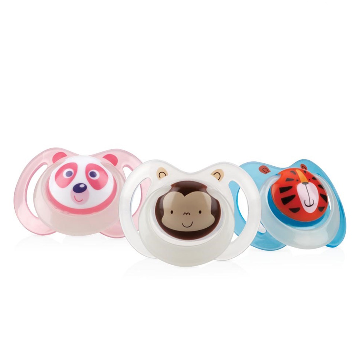 Nuby - ნუბი მატყუარა ოვალური GLOW 0-6 თვე 5877 4