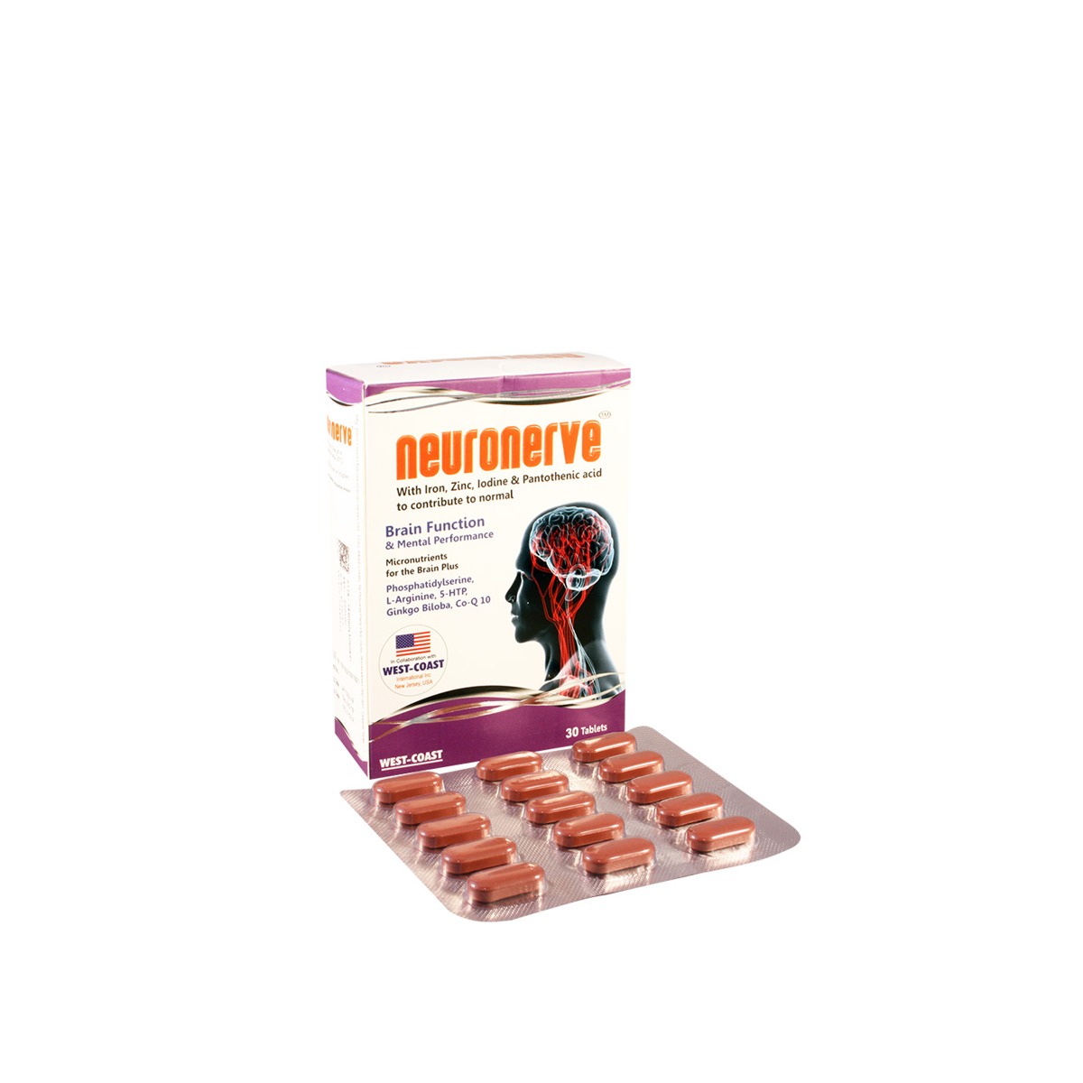 Neuronerve - ნეურონერვე 30 ტაბლეტი
