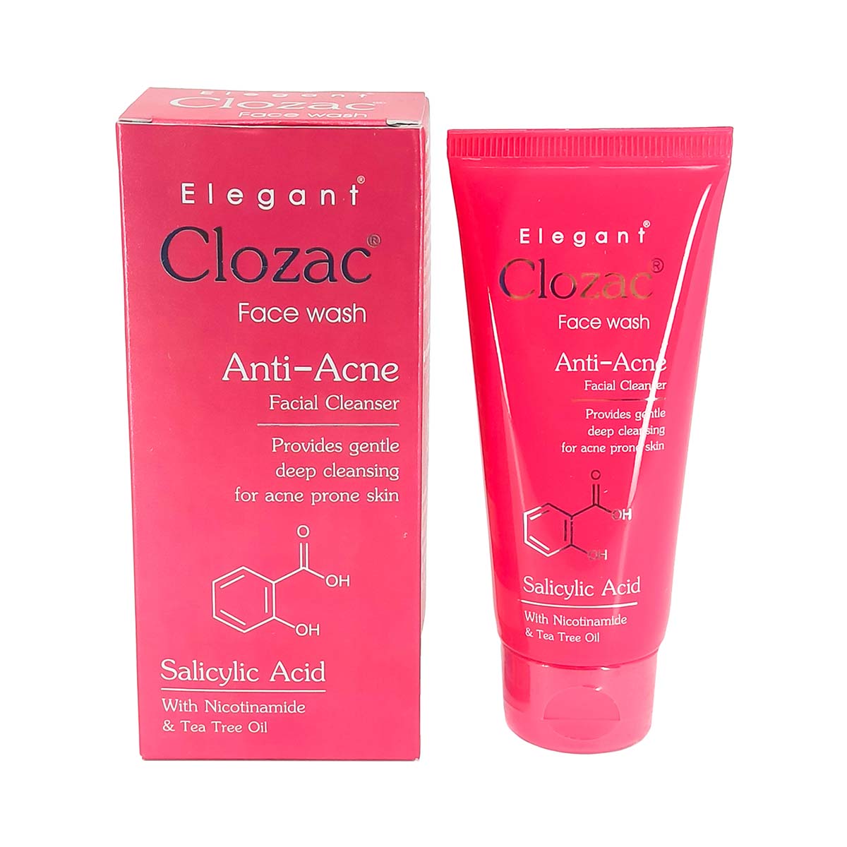 Clozac -კლოზაკი სახის დასაბანი გელი 60მლ 2