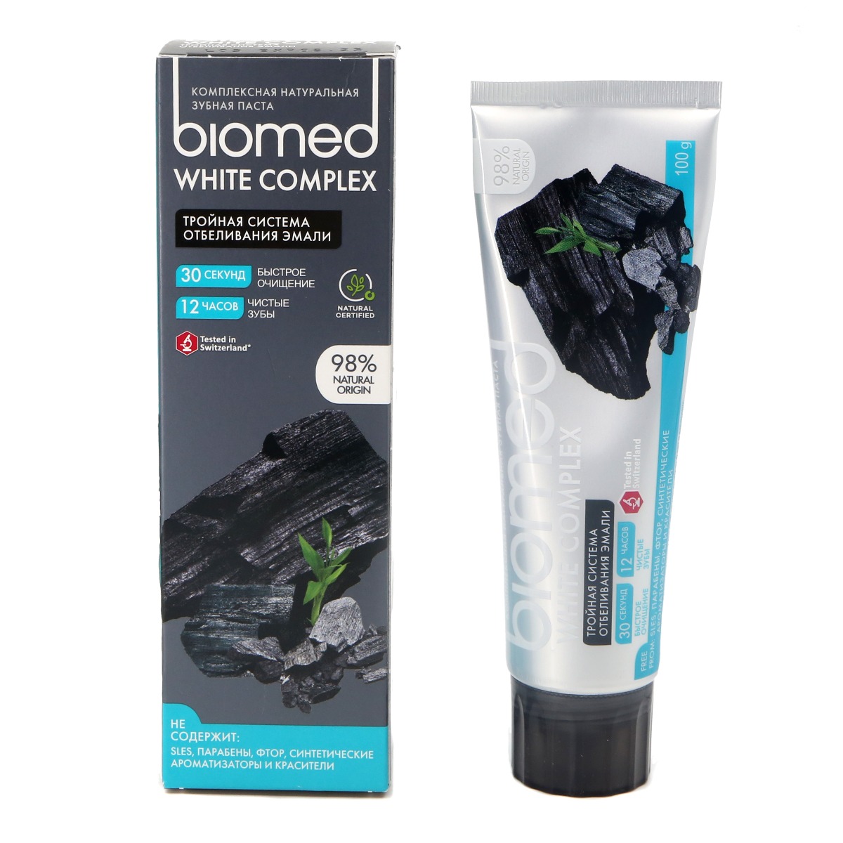 Biomed - ბიომედი კბილის პასტა white complex 100გ 0424 2