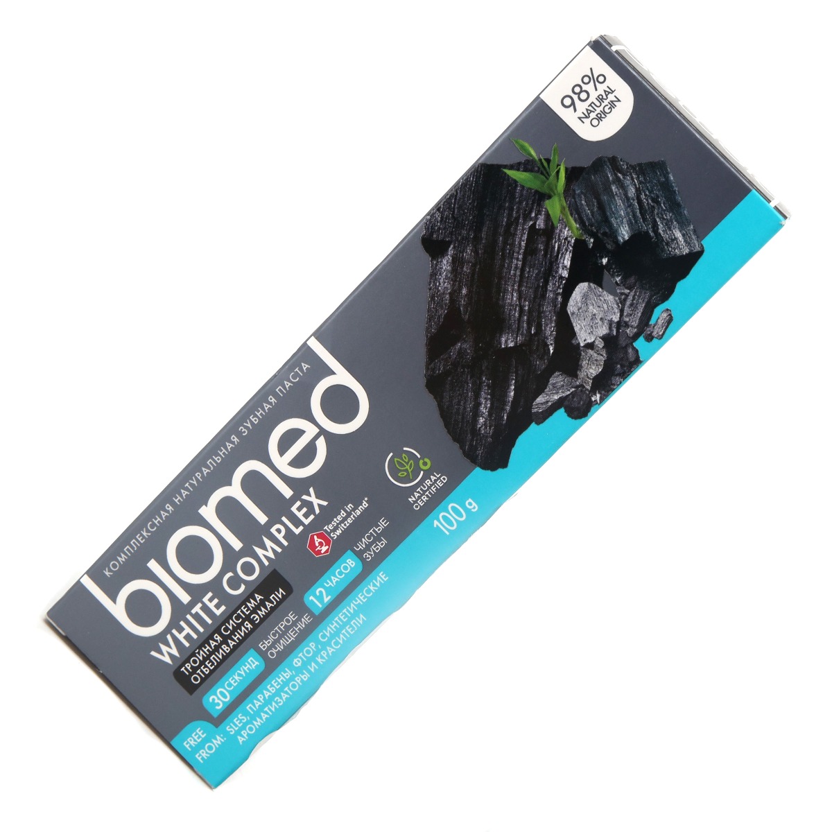 Biomed - ბიომედი კბილის პასტა white complex 100გ 0424 3