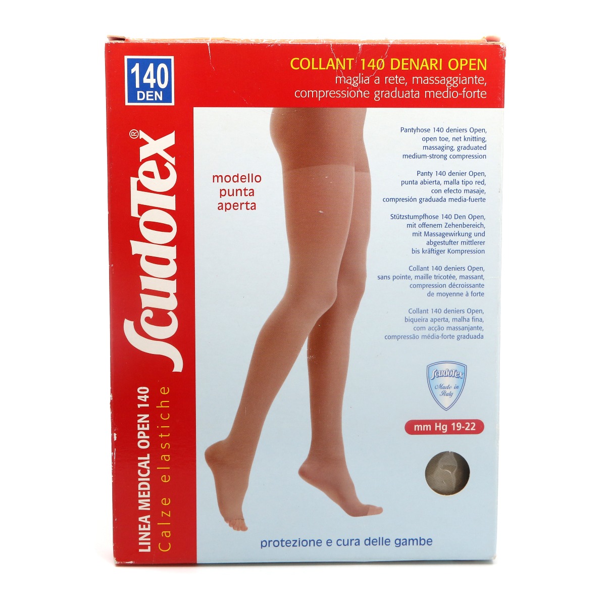 LUROPAS - ლუროპასი ანტივარიკოზული კოლგოტი I კომპრესია კრემისფერი M 3814