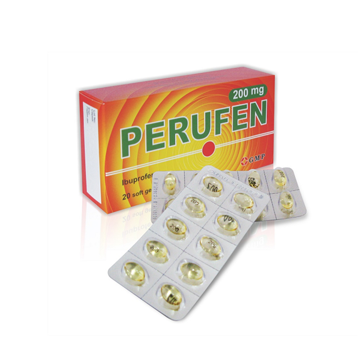 Perufen - პერუფენი 200მგ 20 კაფსულა 