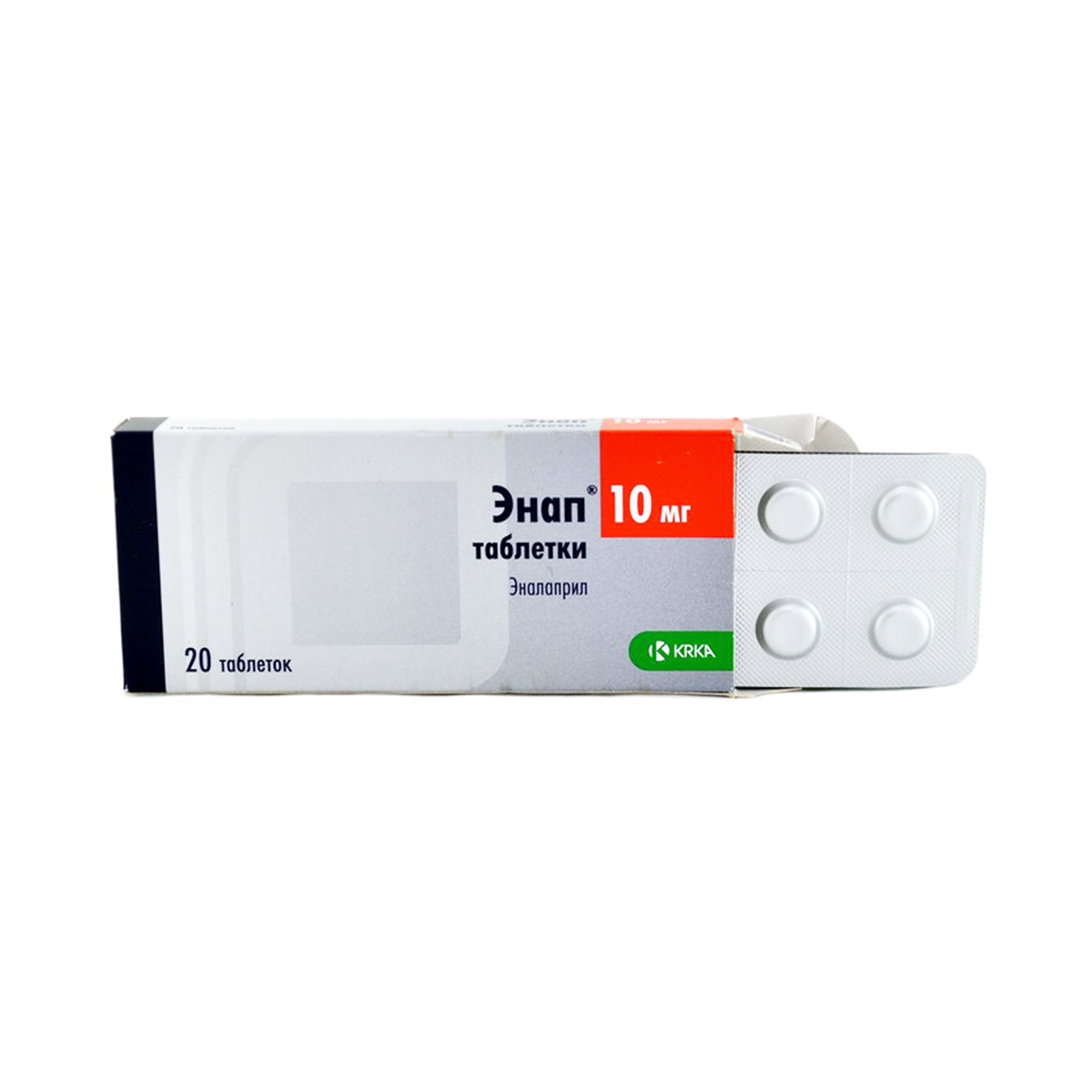 Enap - ენაპი 10მგ 20 ტაბლეტი