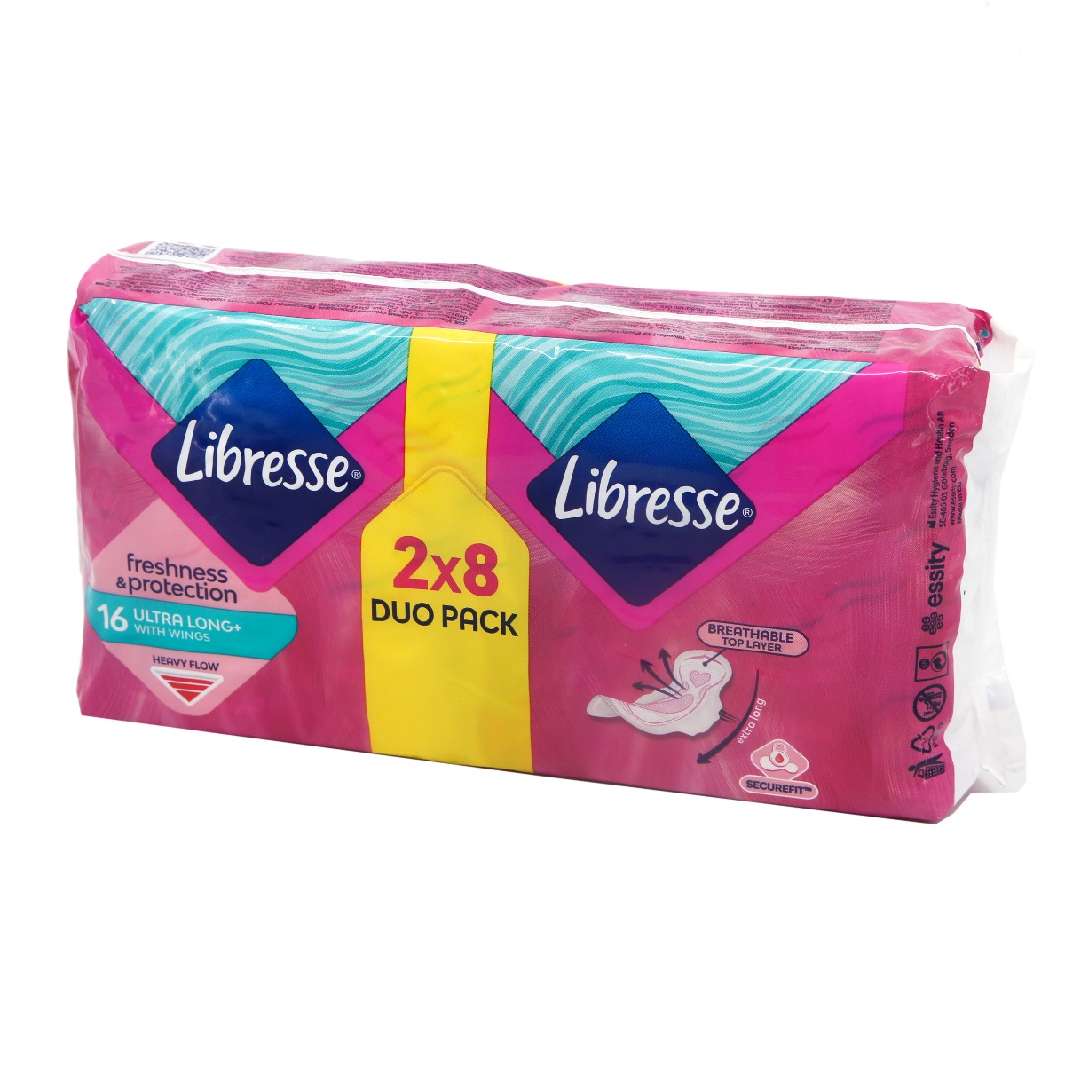 Libresse - ლიბრესი ქალის ჰიგიენური საფენი Ultra Long 16 ცალი 8442