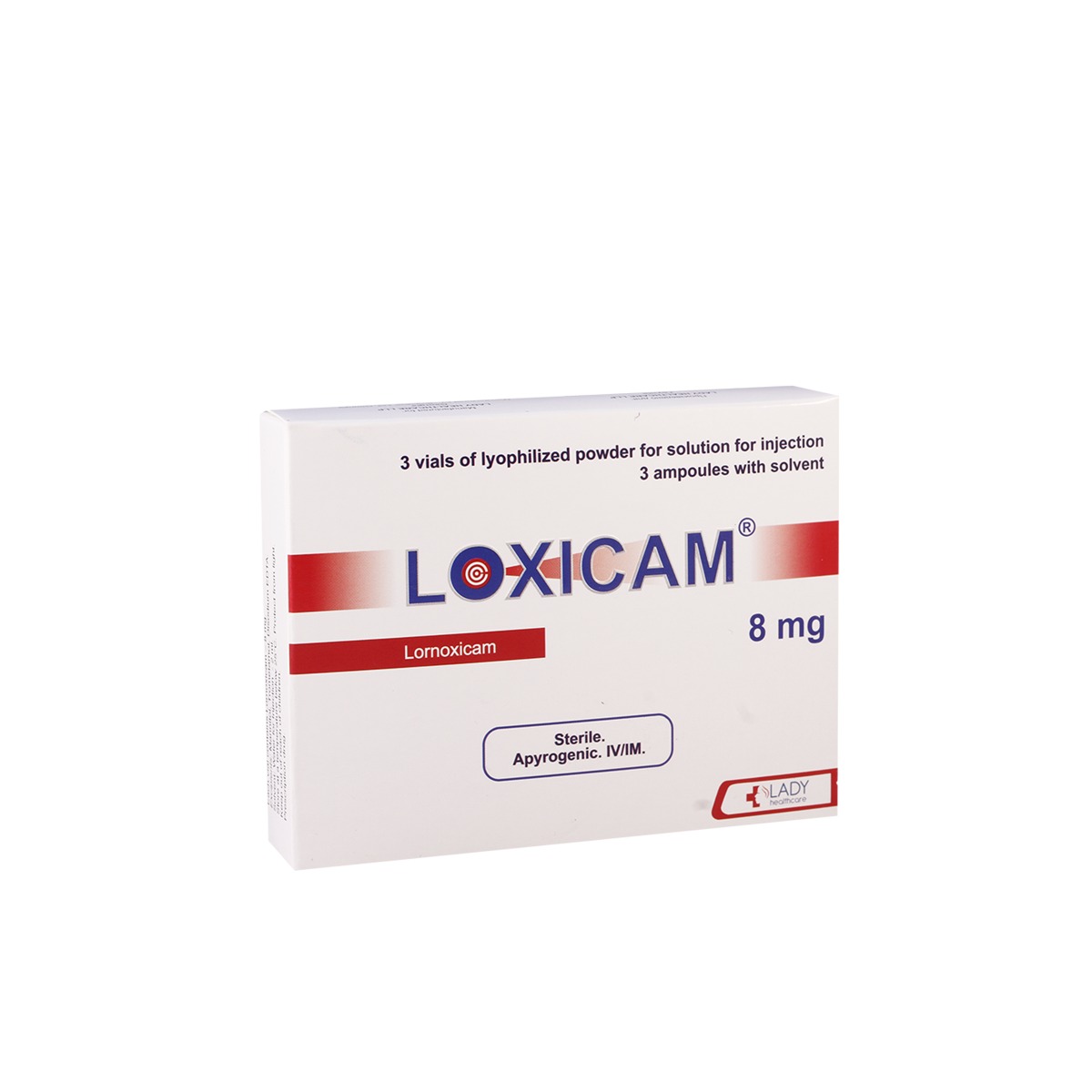 Loxicam - ლოქსიკამი 8მგ 3+3 ამპულა