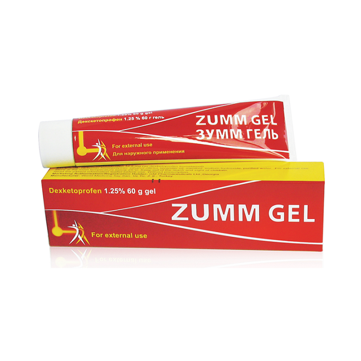 Zumm - ზუმ გელი 1.25% 60გ ტუბი GMP