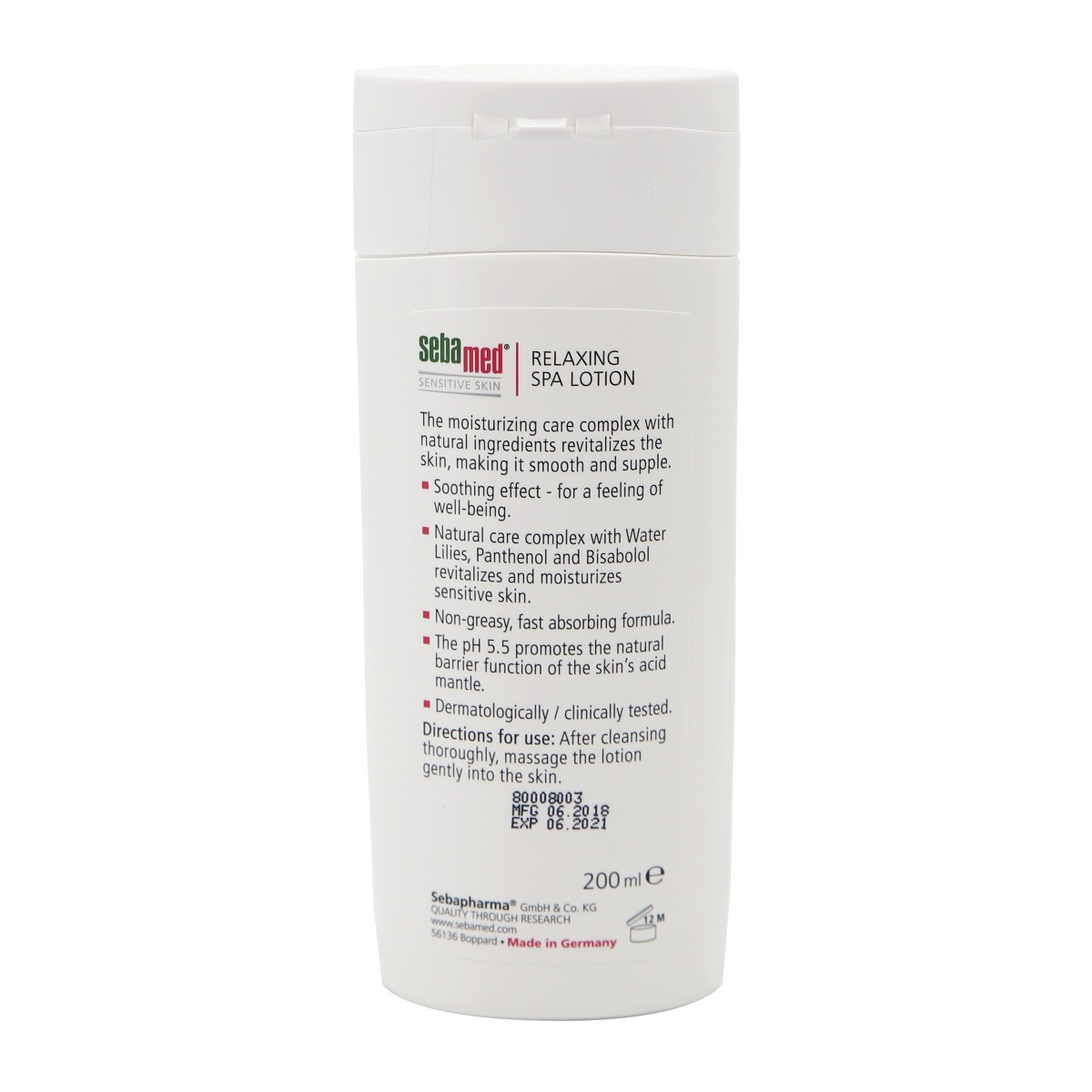 Sebamed - სებამედი სხეულის ლოსიონი SPA 200 მლ 9554 4