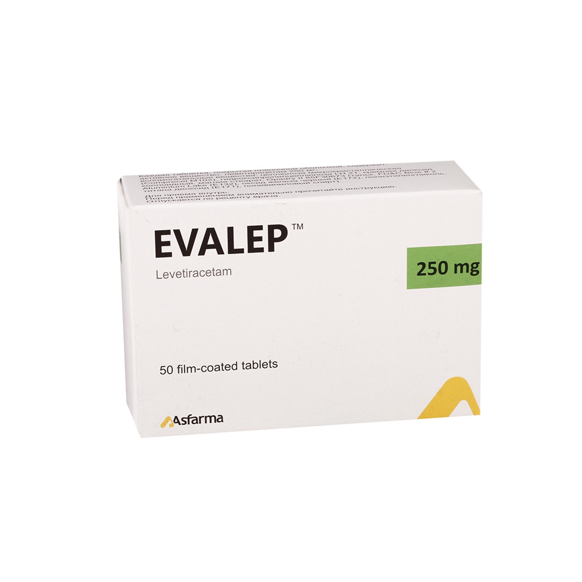 ევალეპი ტაბ. 250მგ N50