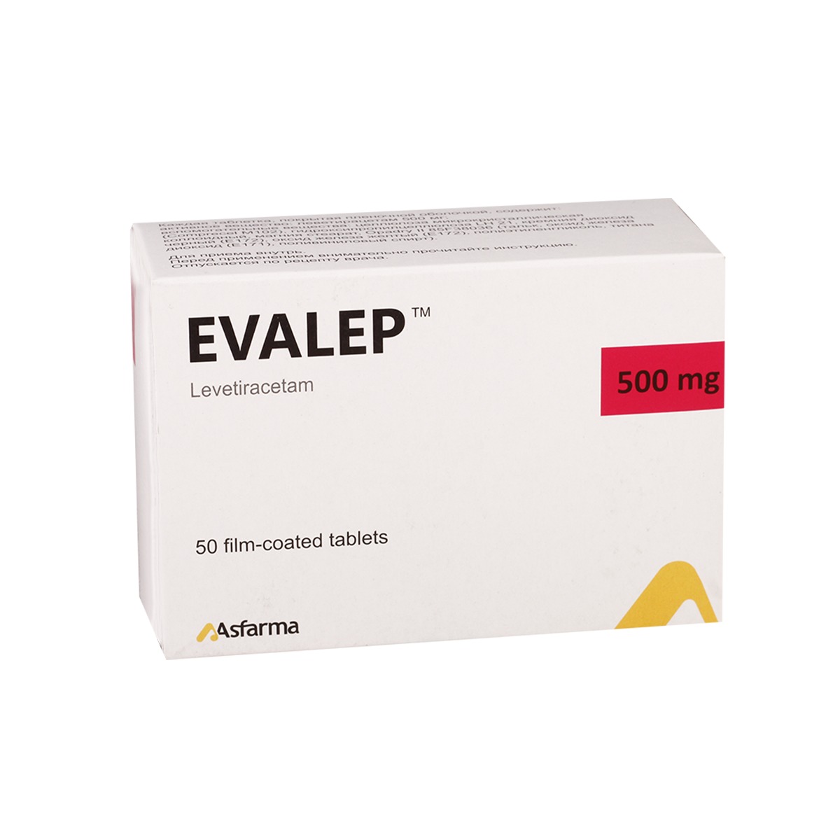 ევალეპი ტაბ. 500მგ N50