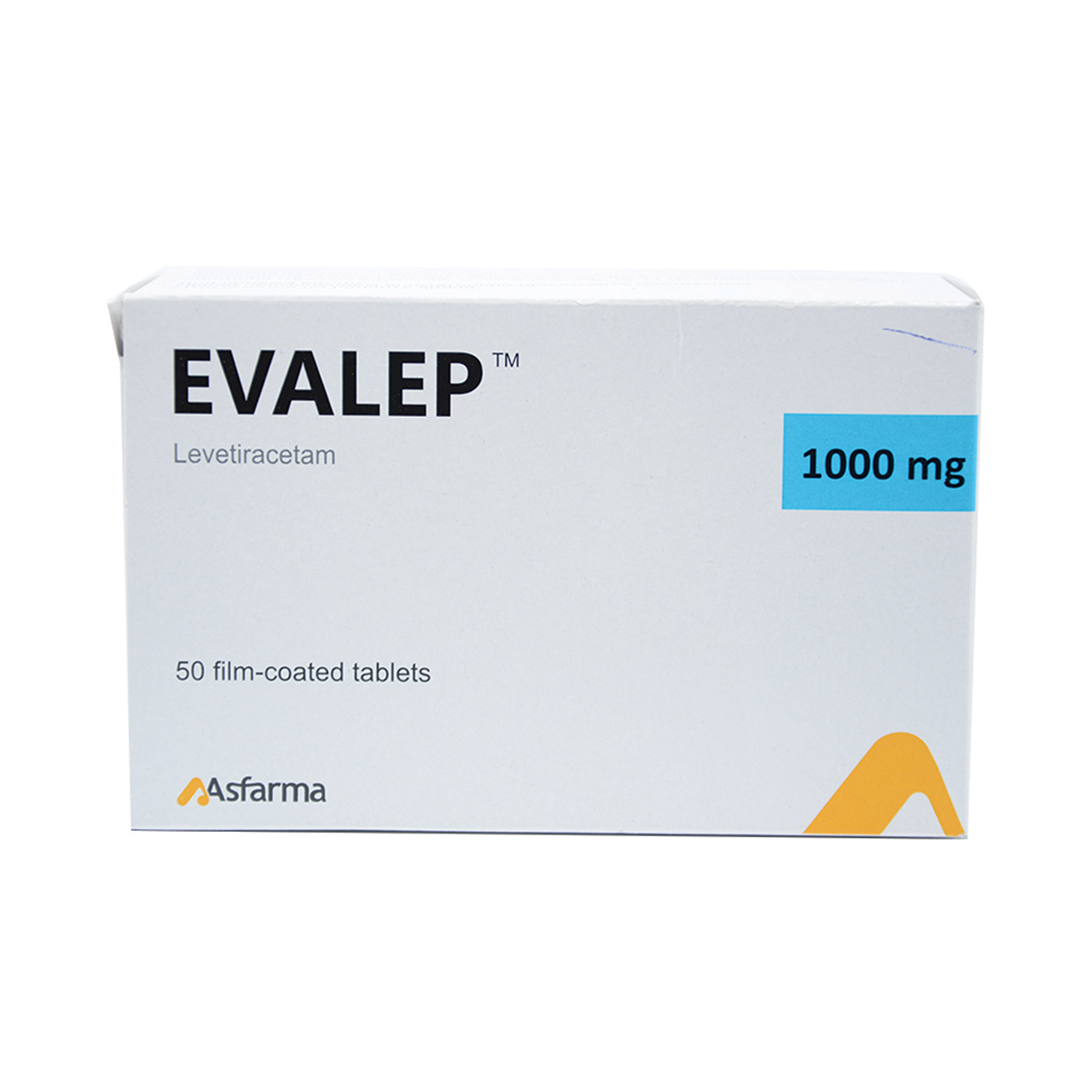 Evalep - ევალეპი 1000მგ 50 ტაბლეტი