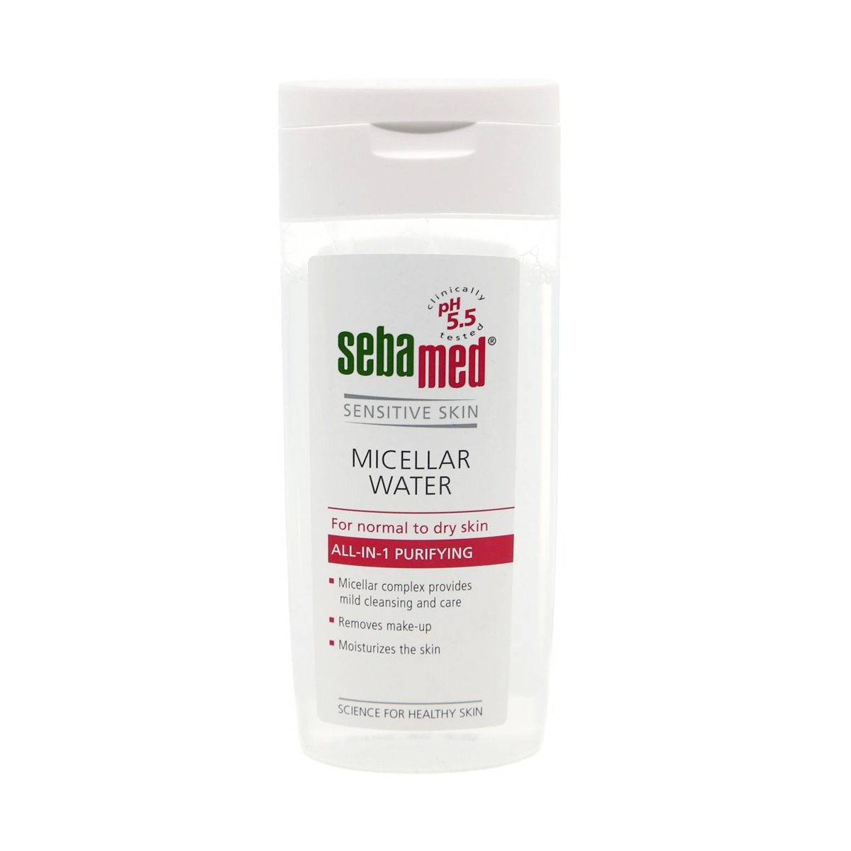 Sebamed - სებამედი მიცელარული წყალი ნორმალური და მშრალი კანისთვის 200 მლ 3414