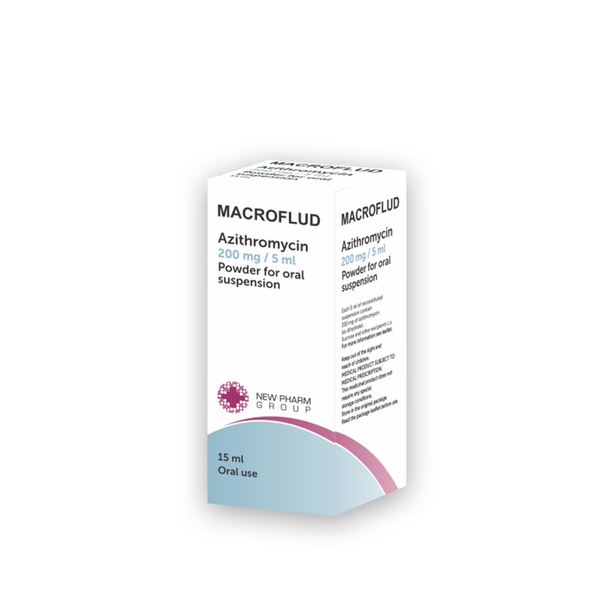 MACROFLUD - მაკროფლუდი 200მგ/5მლ 15მლ სუსპენზია 