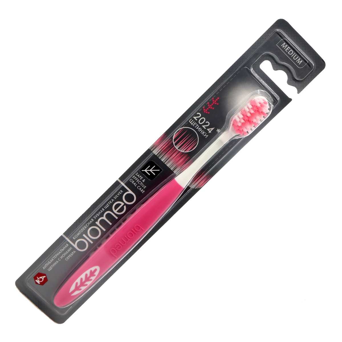 Biomed - ბიომედი კბილის ჯაგრისი silver საშუალო 0509 2