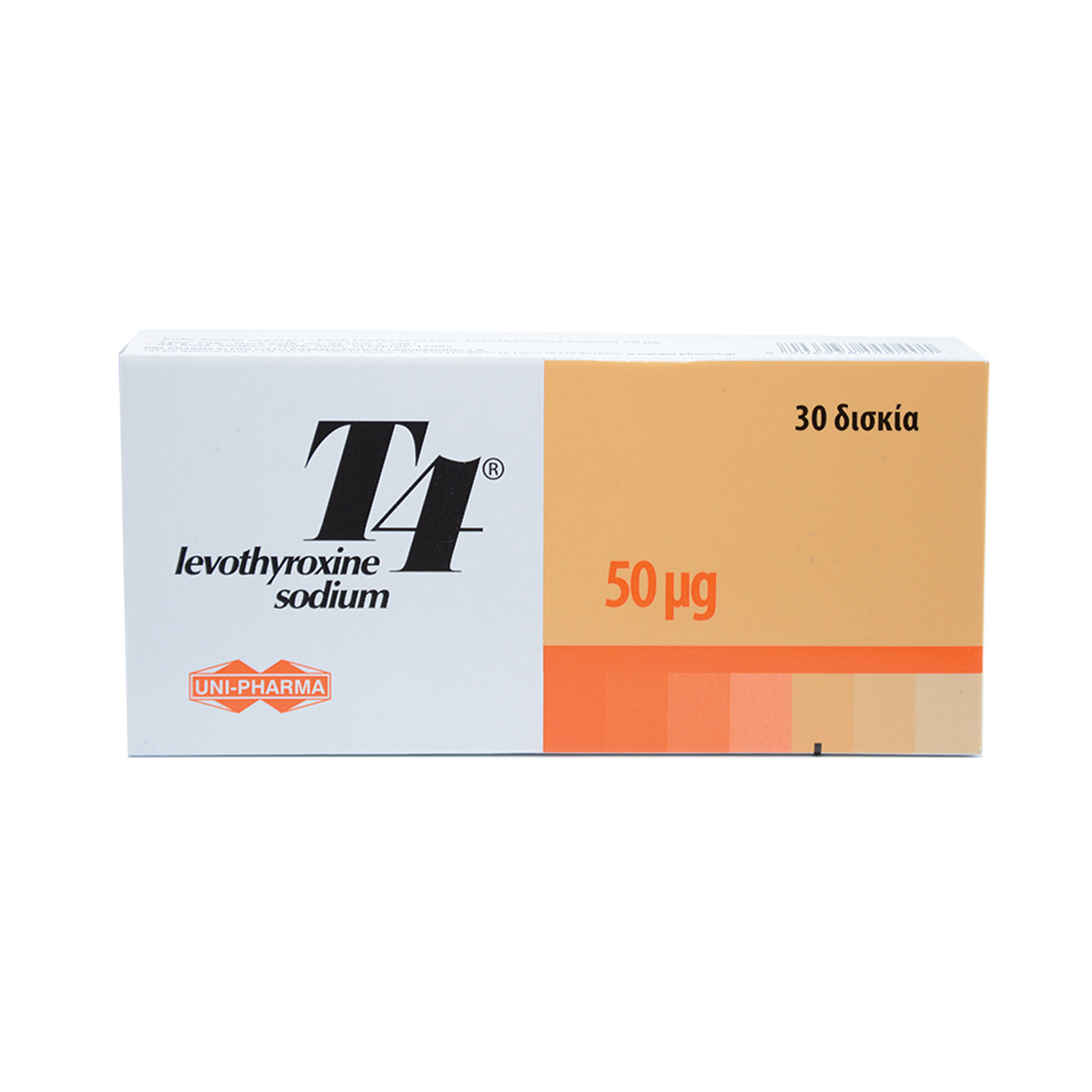 T4 - ტ4 50მკგ 30 ტაბლეტი