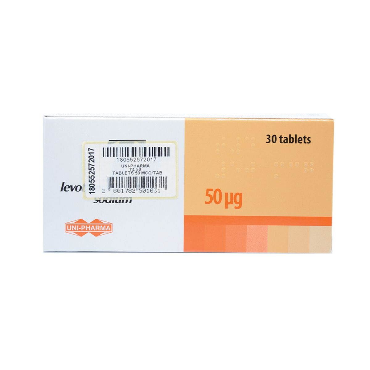 T4 - ტ4 50მკგ 30 ტაბლეტი 2