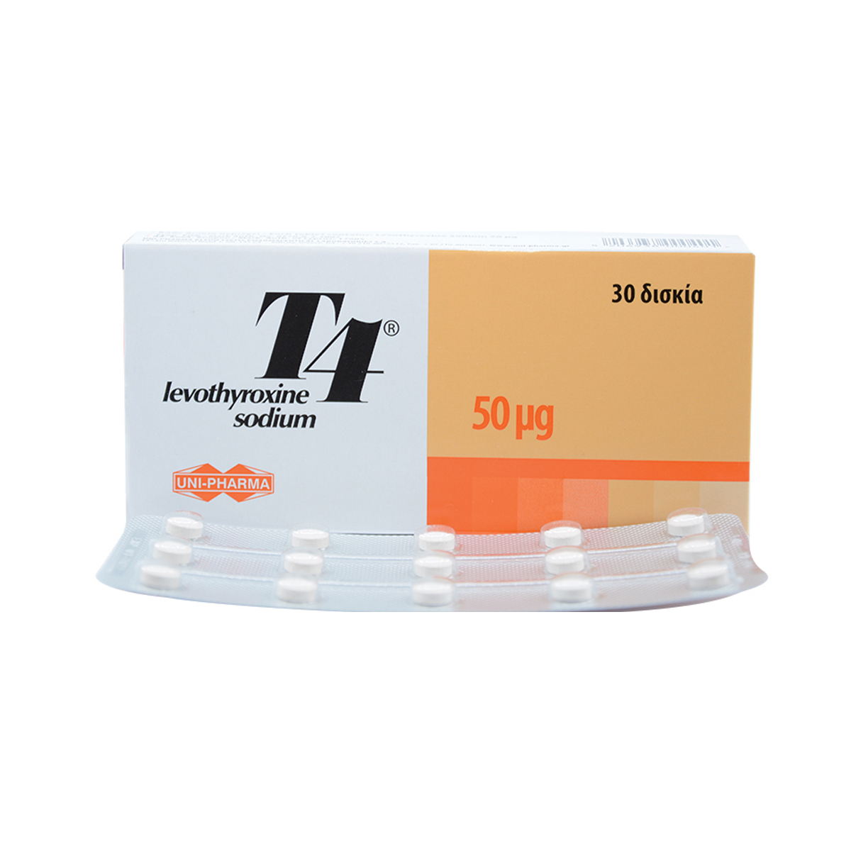 T4 - ტ4 50მკგ 30 ტაბლეტი 3