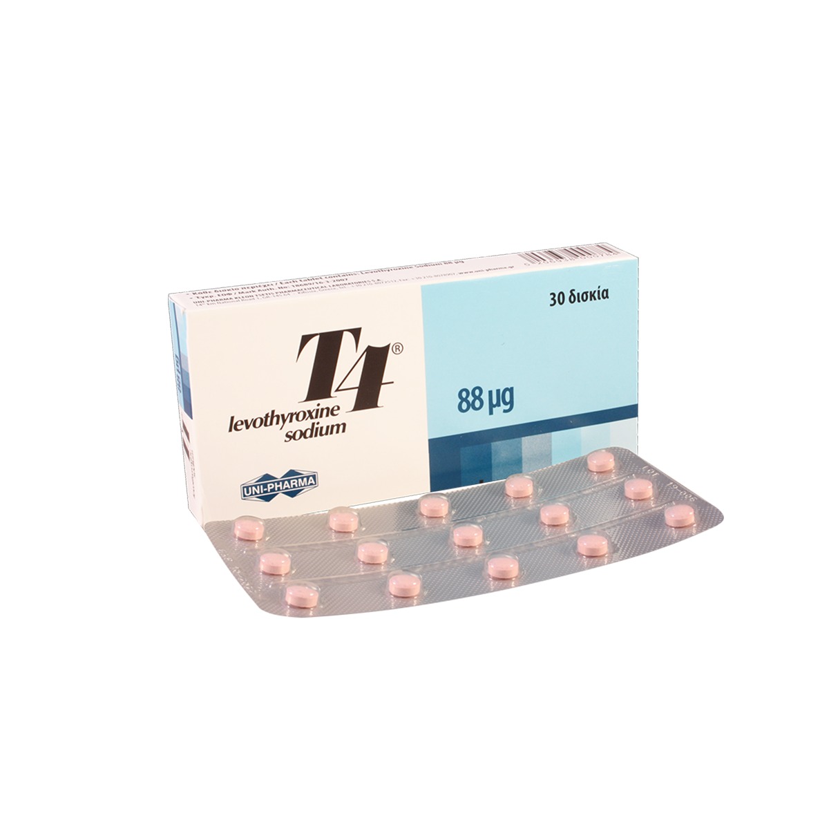 T4 - ტ4 88მკგ 30 ტაბლეტი