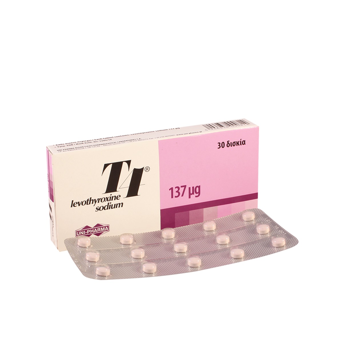 T4 - ტ4 137მკგ 30 ტაბლეტი