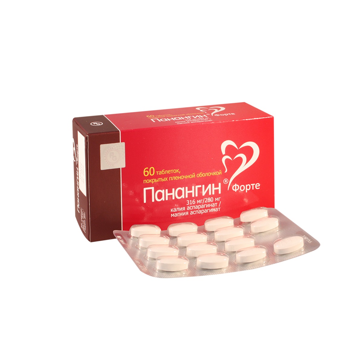 Panangin forte - პანანგინი ფორტე 60 ტაბლეტი
