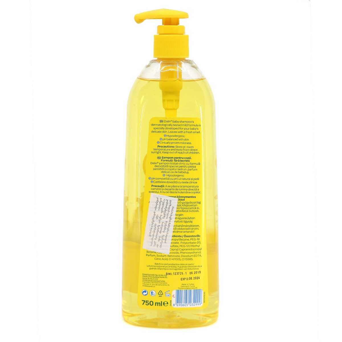 Dalin - დალინი შამპუნი 750 მლ 32999 2