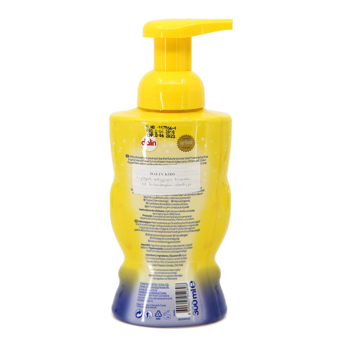Dalin - დალინი ბავშვის ხელის საპონი-ქაფი მიქსი 2898 2