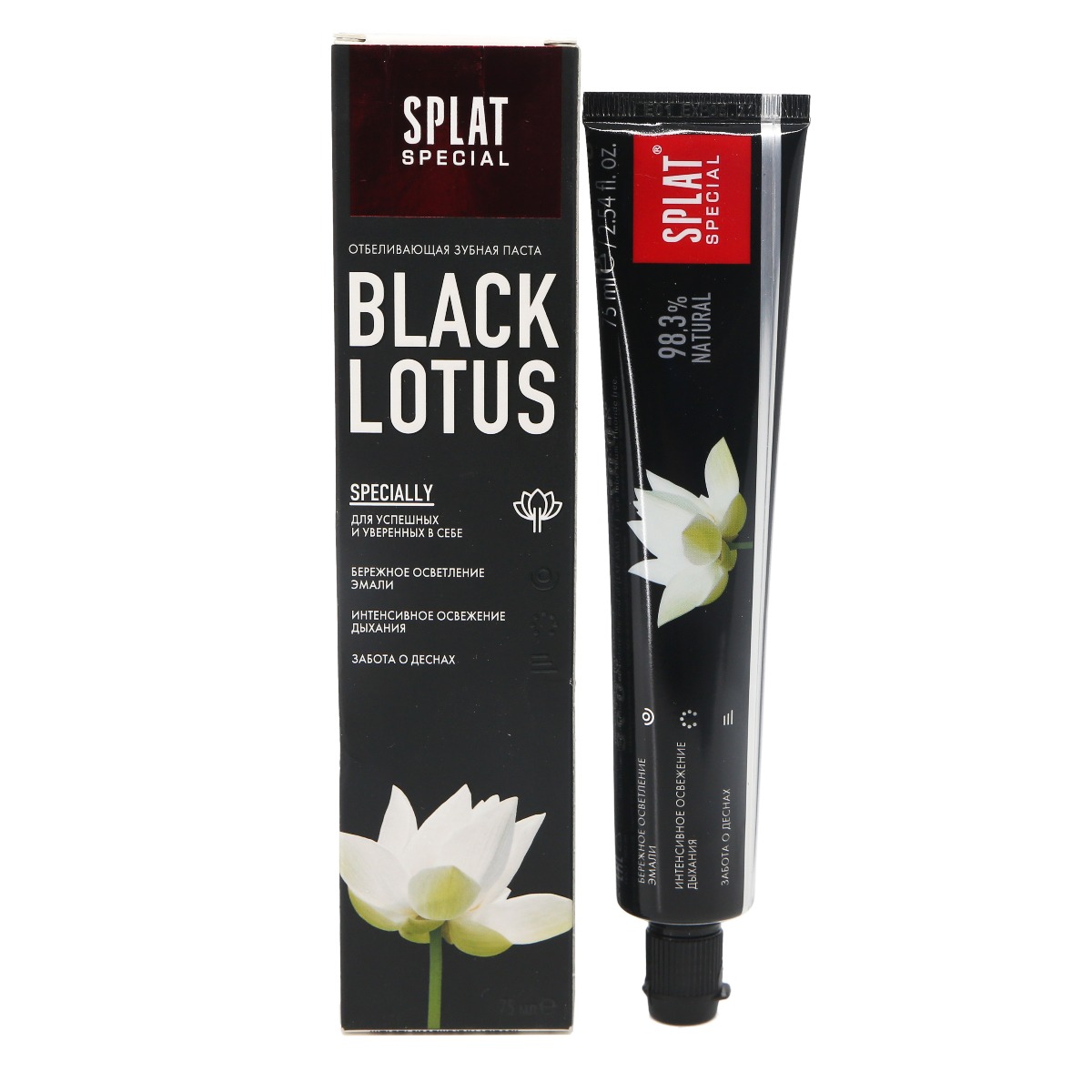 Splat - სპლატი კბილის პასტა შავი ლოტუსი 75 მლ 8541 2