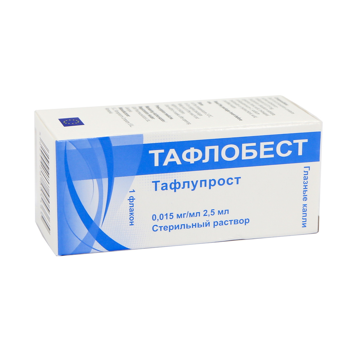 Taflobest - ტაფლობესტი თვალის წვეთები 0.015მგ/მლ 2.5მლ 3