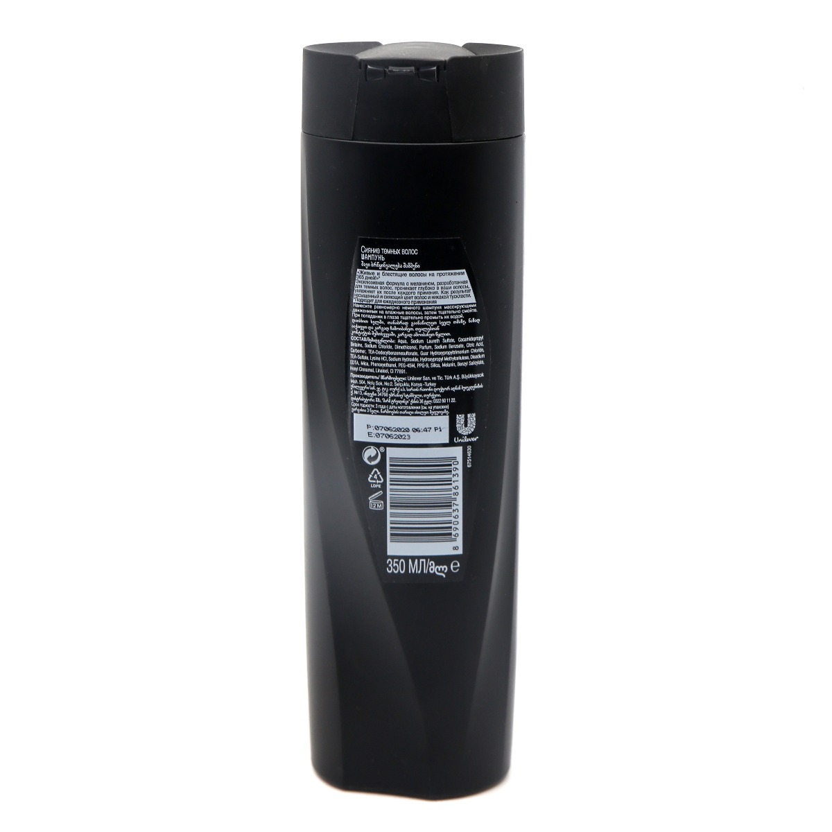 Sunsilk - სანსილკი შამპუნი მუქი თმის ბზინვარება 350მლ 1390 3