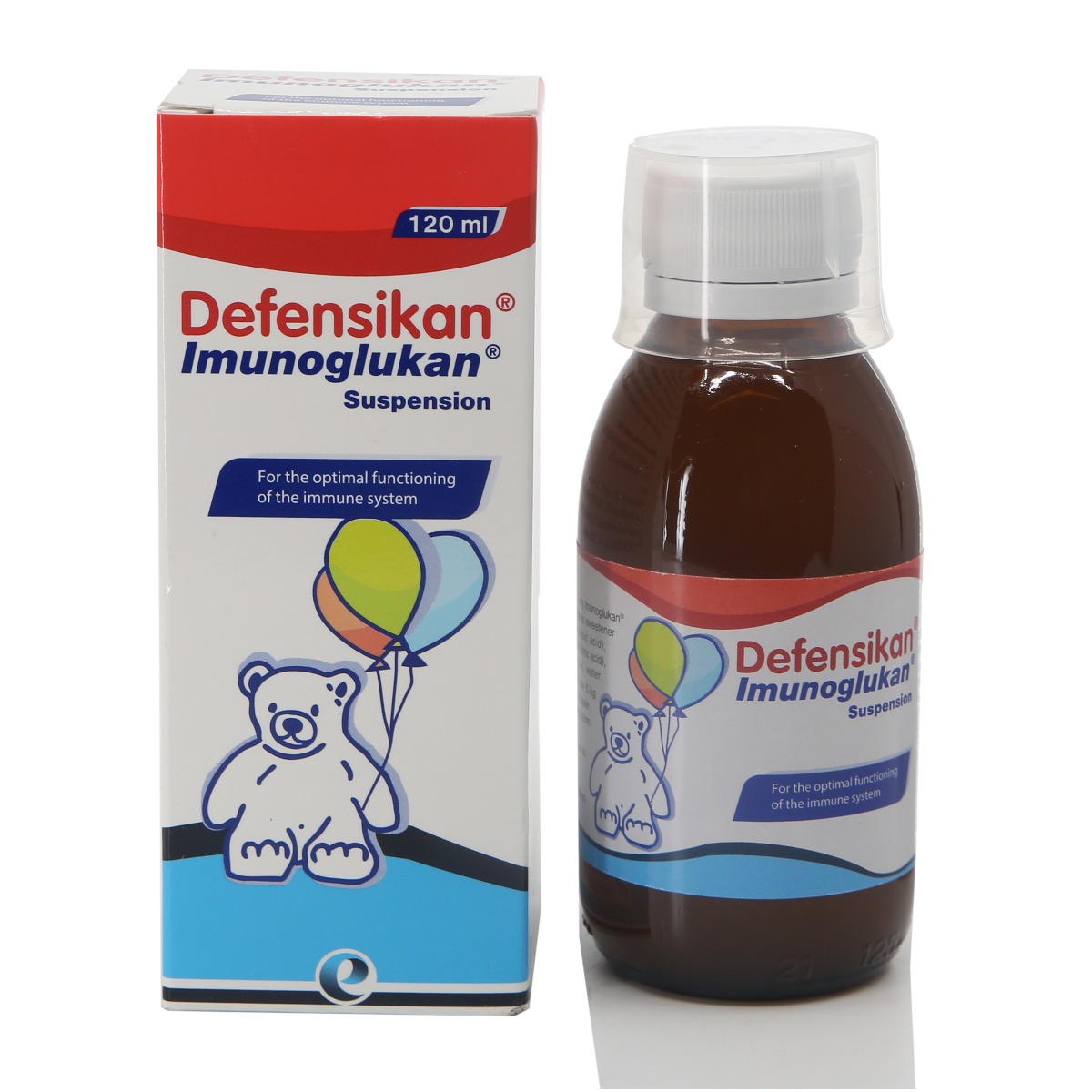 Defensikan - დეფენსიკანი იმუნოგლუკანი სუსპენზია 120მლ 2