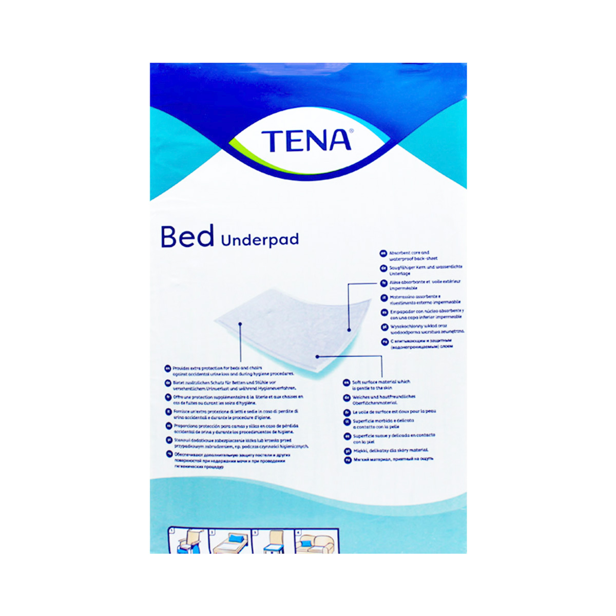 Tena - ტენა მწოლიარეს ზეწარი 60X60 30 ცალი 5427 2