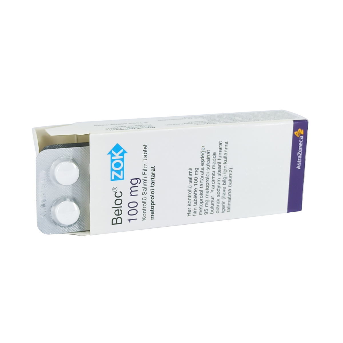 Beloc Zok - ბელოკი Zok 100მგ 20 ტაბლეტი 2