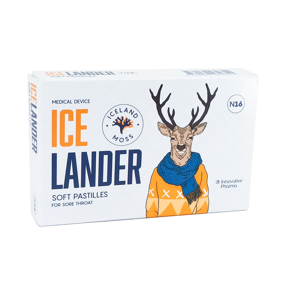 Ice Lander - აისლენდერი 16 პასტილა